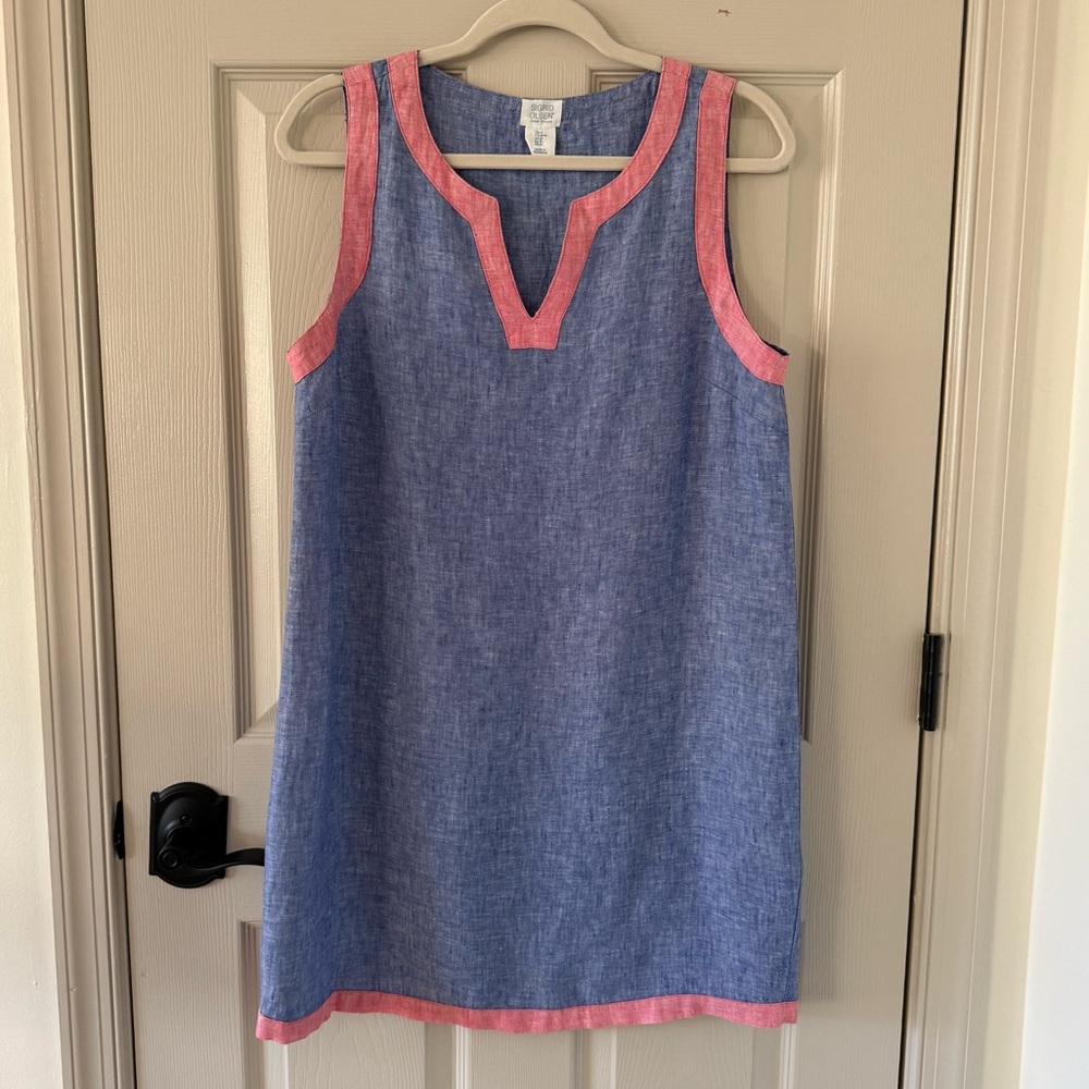 Sigrid Olsen Linen Shift Dress